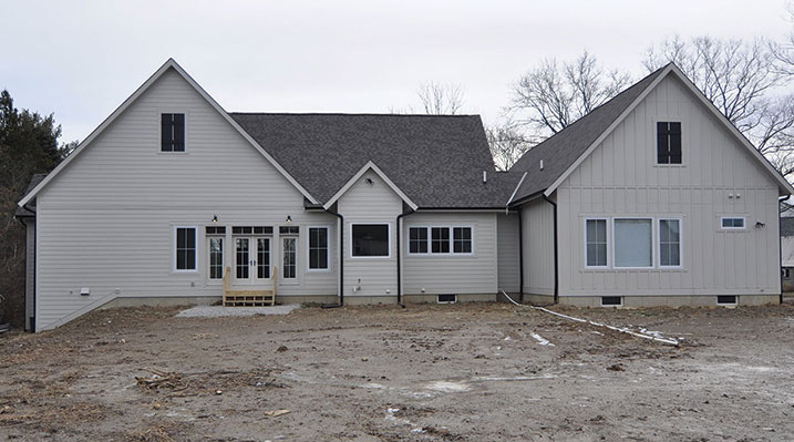 Another view of ICH Builders Dublin Ohio residence custom build