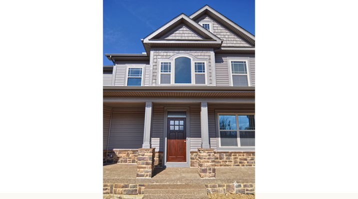 ICH Builders Berlin Ohio residence custom build front door entrance and porch