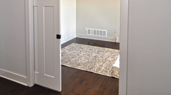slider image of Berlin Ohio residence custom build sliding pocket doors