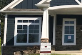 ICH Builders sales center display home — Central Ohio