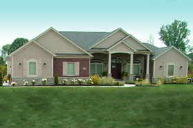 Hartford Model home by Iulianelli Custom Homes — exterior