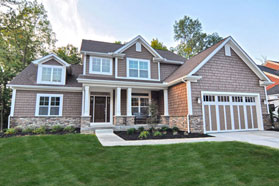 London Model home by Iulianelli Custom Homes — exterior view