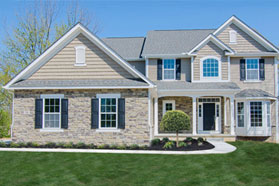 Oakland Model home by Iulianelli Custom Homes — exterior