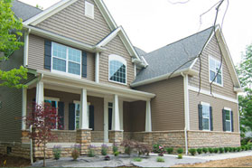 Wilmington Model home by Iulianelli Custom Homes — exterior