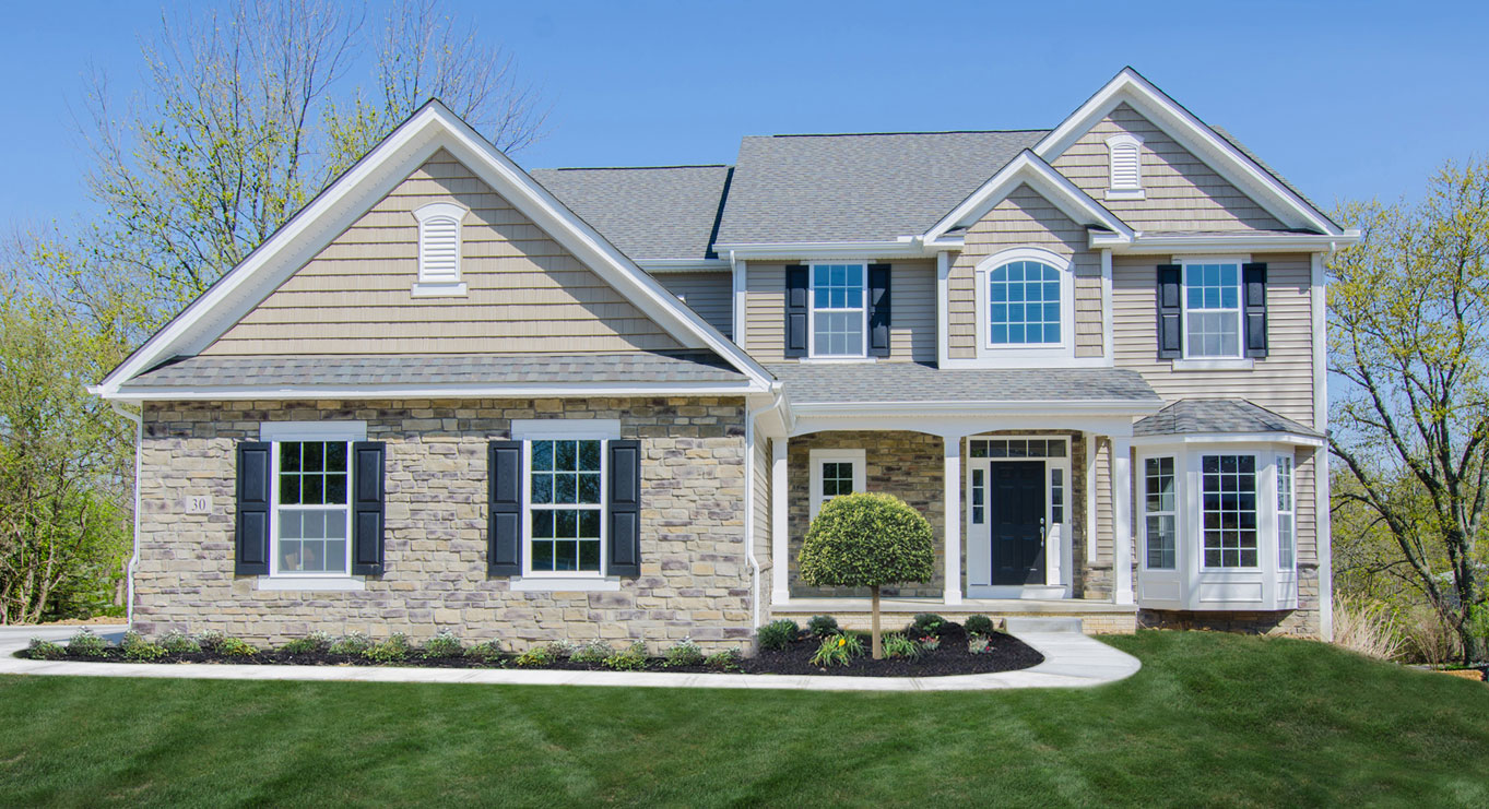Oakland Model home by Iulianelli Custom Homes — exterior view
