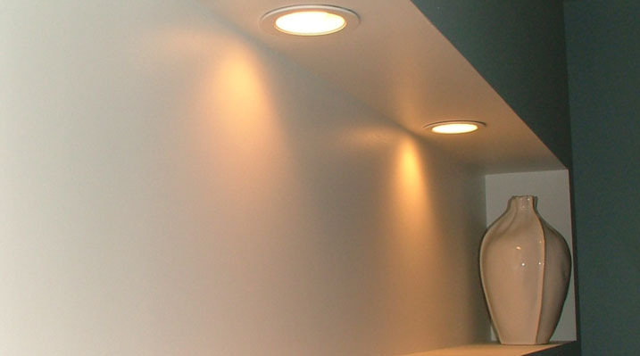 Iulianelli Custom Homes Austin Model showing lighting
