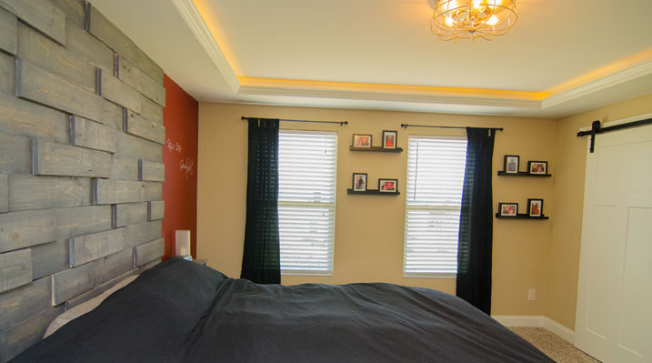 Iulianelli Custom Homes Belmont Model bedroom