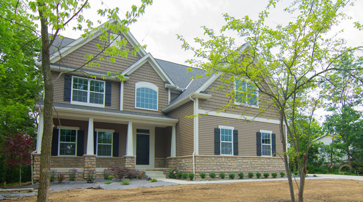 Iulianelli Custom Homes another exterior view of Wilmington Model
