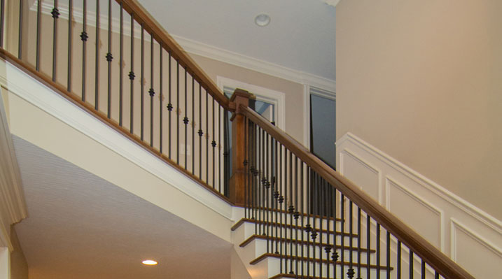 Iulianelli Custom Homes Wilmington Model staircase