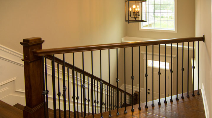 Iulianelli Custom Homes Wilmington Model view from upstairs