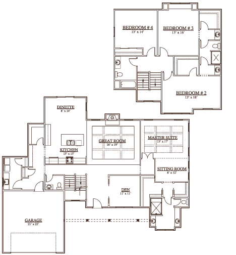 Iulianelli Custom Homes Berlin Model Floorplan