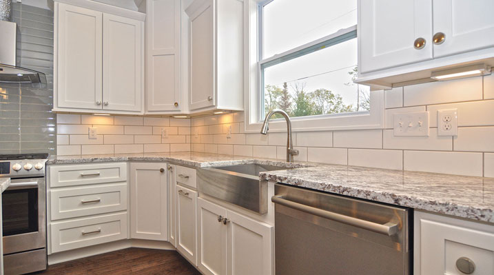 Iulianelli Custom Homes Kingsdale Model another view of the kitchen area